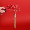 New 1 Pair Heart Nipple Clamps With Tassel Sex Adjustable Body Clips Non-piercing Jewelry For Women And Couples