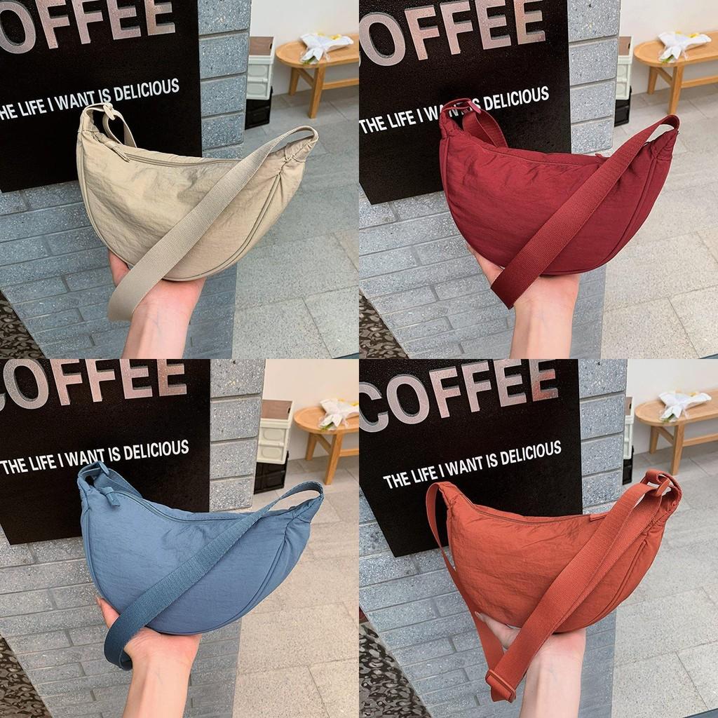 Stylish Mini Crossbody Bag For Women Versatile Compact Nylon Material Trendy Design