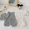 Kayoudo Baby Girl Sleeveless Romper