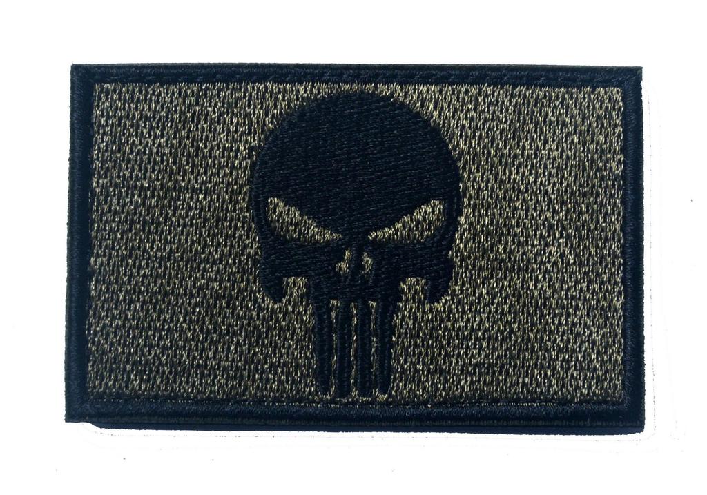 Punisher Tactical Military Fan Velcro Armband Patch