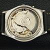 USED ORIENT JAPAN MENS AUTOMATIC DAY&DATE BLACK COLOR DIAL WATCH A432326-2 R111-a432326