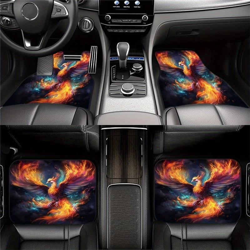 

Комплект автомобильных ковриков в богемном стиле из 4 штук и 2 пыленепроницаемых коврика. Прочный ковер для защиты автомобиля. Стильные автоаксессуары 33*44CM*2