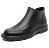 Fashion Fashion Business Boots Travel Leather Boots Men's Non-Slip Motorcycle Boots Minimalist Style Outdoor Mens Slip on Casual Shoes