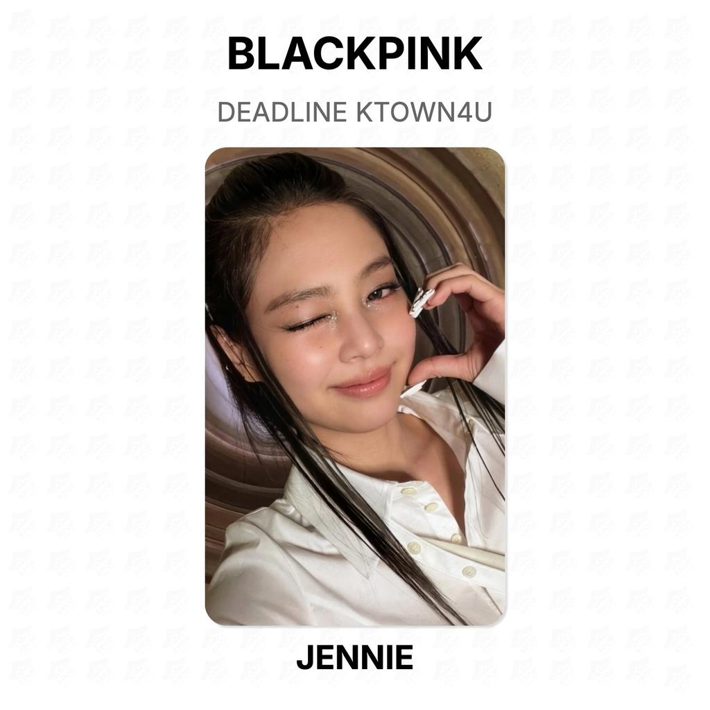 BLACKPINK DEADLINE KTOWN4U Official Photocard