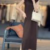 Pure Cotton Thread Long Over-knee Sleeveless Knitted Dress for Women's Summer Round Neck Mid-length Inner Layer Bottom Slit Long Skirt