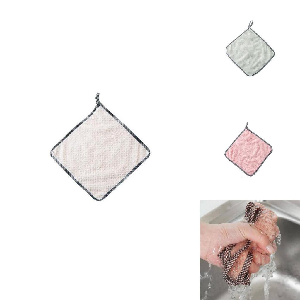 Ultra Absorbent Super Soft Microfiber Kitchen Dish Cloth Ideal For Household Cleaning