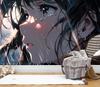 Anime Wallpaper Girl In The Rain Mural Removable Self Adhesive Print For Youth Wall Art Anime Characters Game Room Décor
