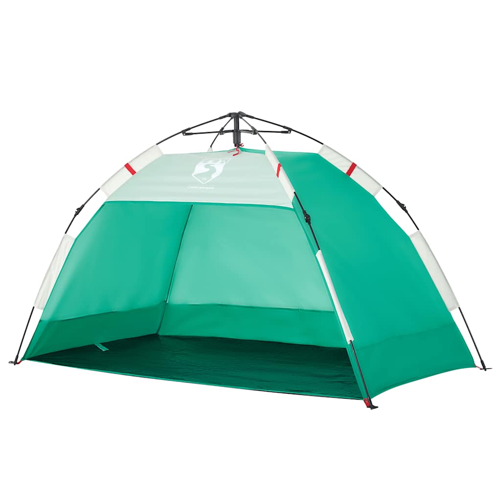 Beach Tent for 2 Persons Sea Green Quick Release Waterproof