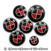 YAMHS1 For BMW New 2025 7pcs Car Front Emblem Rear Badge Wheel Hub Cap Sticker for E46 E90 E60 F10 F11 F20 F30 F34 F01 G20 G21 G31 G38 