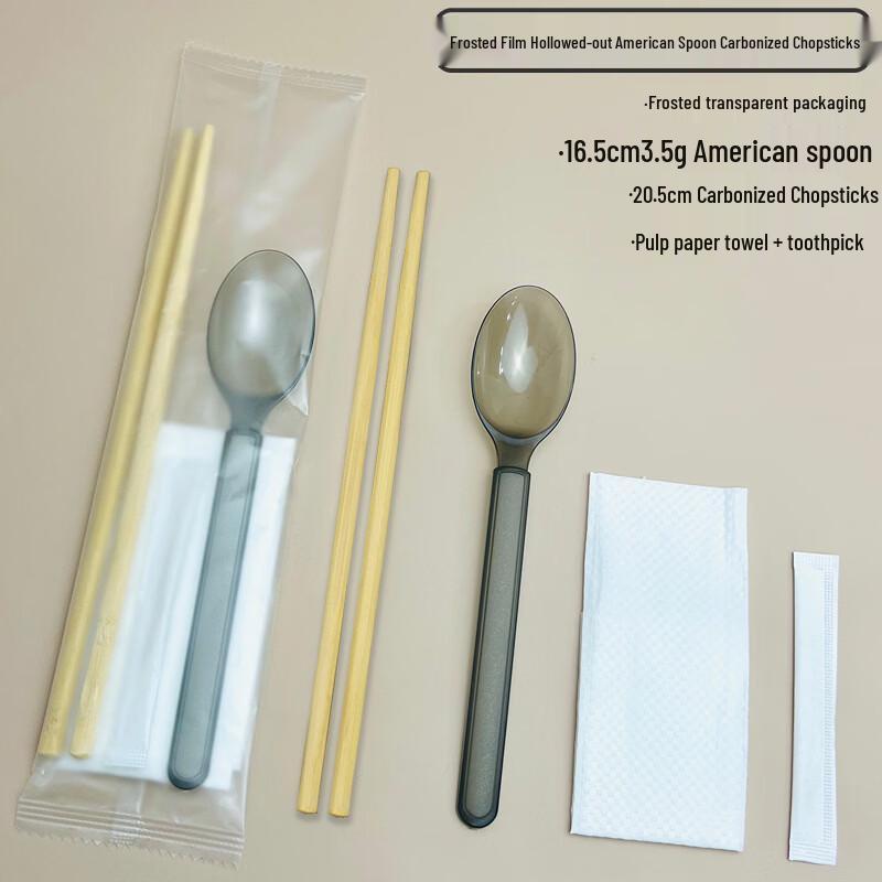 Premium Disposable Wooden Utensil Sets