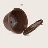 1/3pcs Refillable Coffee Capsules Filter Cup Compatible Taste Adapter Reusable Nescafe Dolce Gusto Machine Pod Compatible Kit