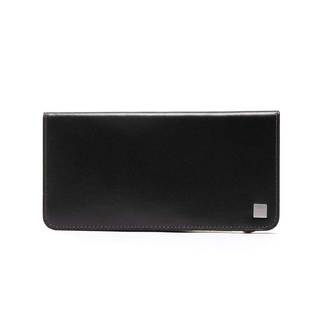 Takeo Kikuchi Pierre Long Wallet 181615 Black Men's [01]
