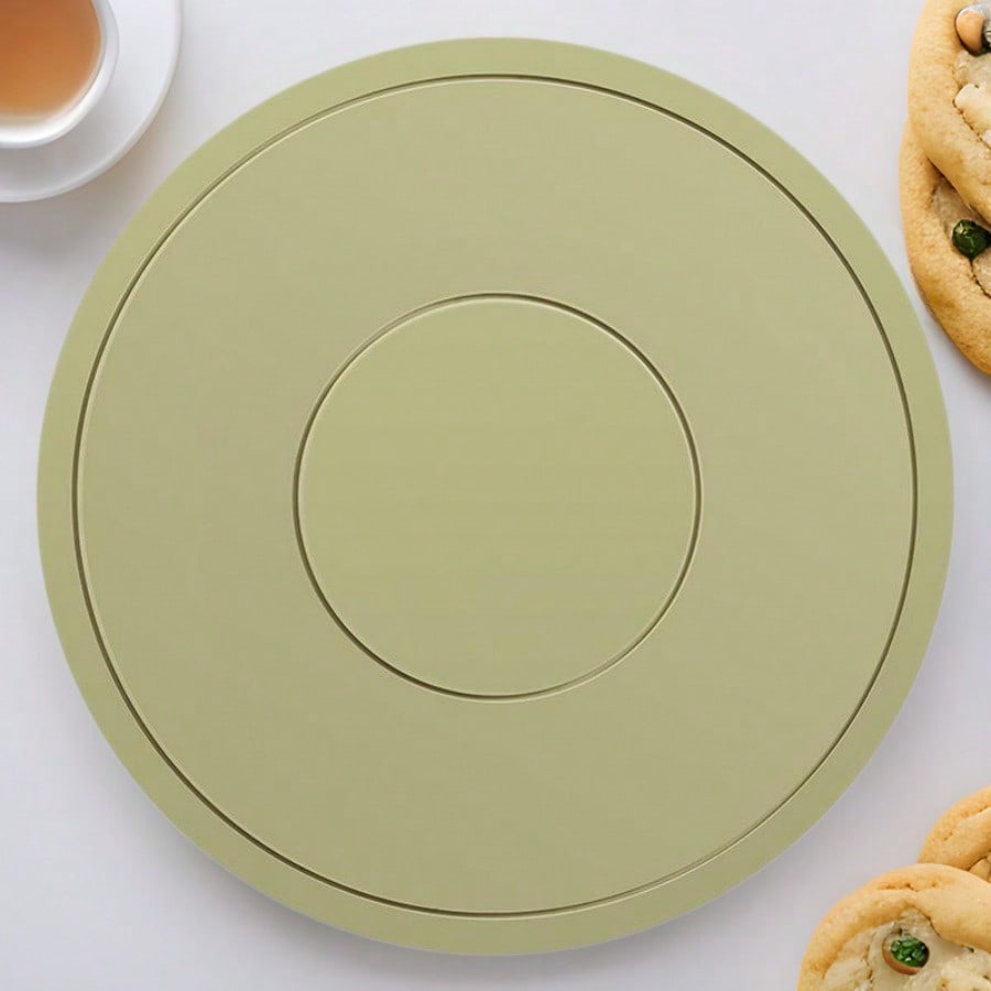 Silicone tea cup mat, bowl dish mat, dining table insulation mat, household placemat, light luxury anti-scalding casserole mat