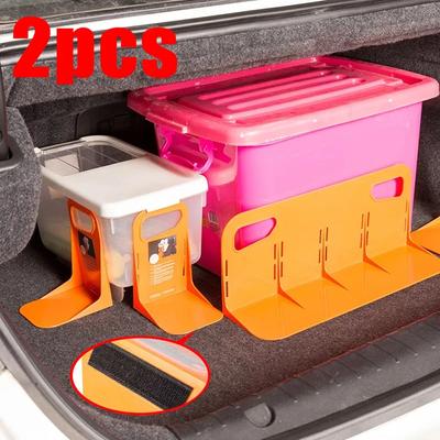 Universeel schokabsorberend opbergrek voor kofferbak met anti-slip barrière voor veilige bevestiging van bagage. Ultiem Verbeterd