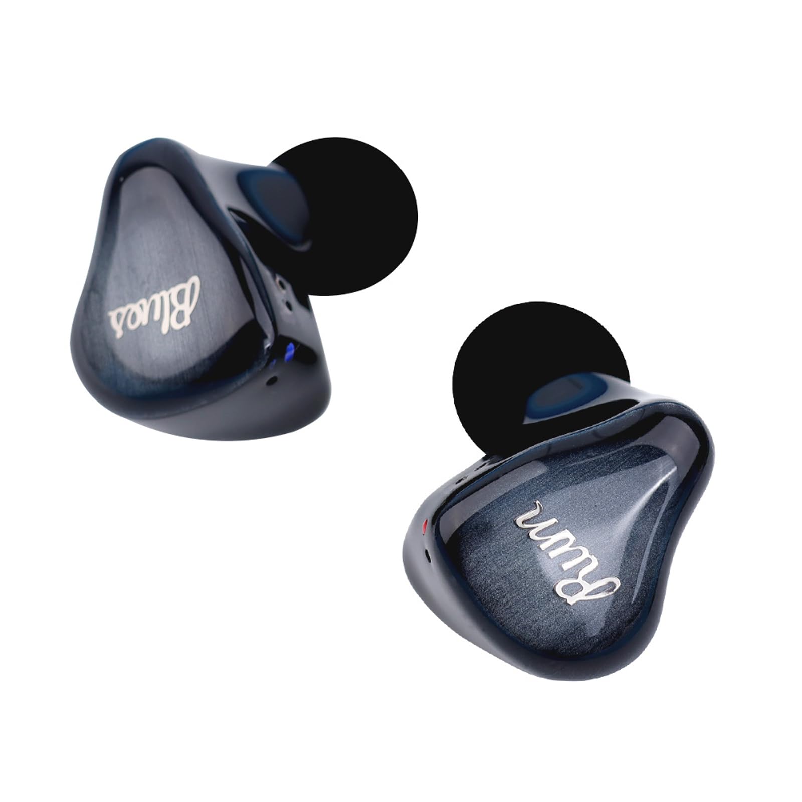 

Linsoul RUMAUDIO Blue High-End Pure Balanced Armature (BA) Earphones Made in China. Equipped with six custom BA drivers per side, precision-tuned by