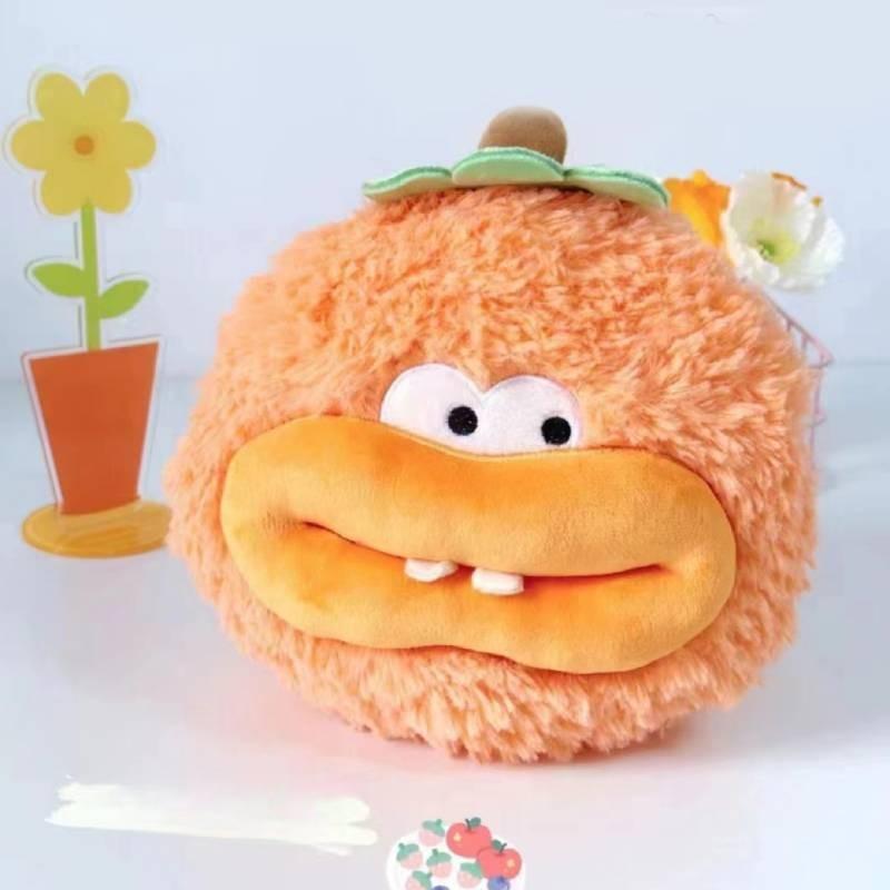 Series Fruit Plush Toy 8in Claw Machine Doll With Pp Cotton Filling Kids For