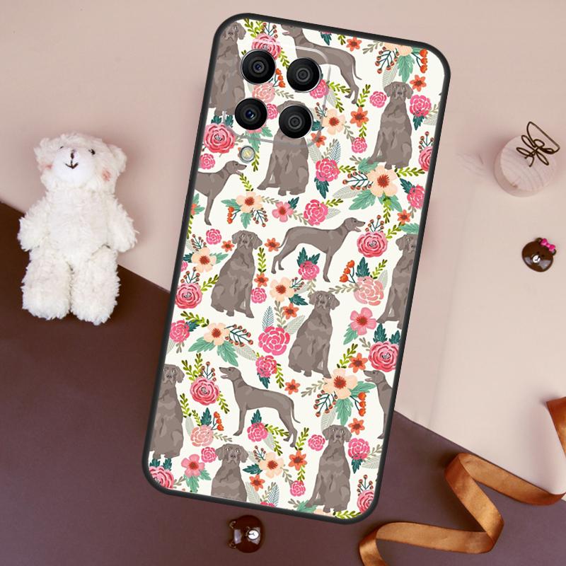 Weimaraner Dog Case For Samsung Galaxy M13 M54 M34 M14 M56 M36 M16 M31 M11 M53 M12 M32 M52 M35 M55 M15 M06