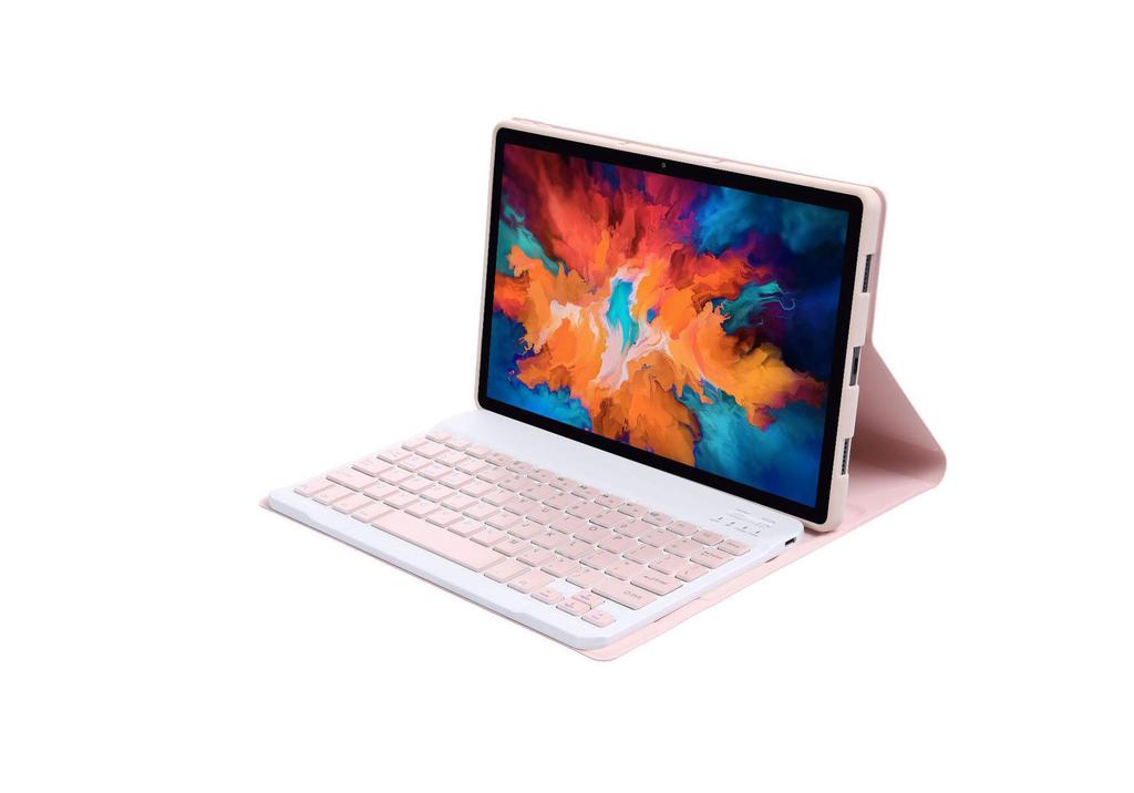 Xiaomi Mi Pad 8 & Redmi Pad 2 Protective Case with 7-Color Backlit Bluetooth Keyboard