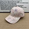 Light and breathable lace cap, hot diamond flower design, comfortable outdoor travel versatile sunshade baseball cap
