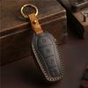 Leather Car Remote Key Cover Case Holder shell Chain Bag Fob For BYD ATTO 3 2 1 Song Plus Pro Dmi Seal U Sealion 7 Sealion 5 6