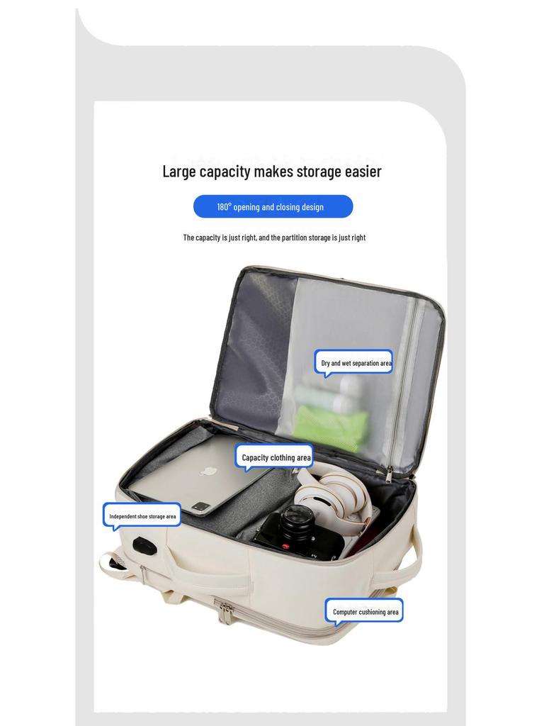 Unisex Waterproof Business & Travel Backpack - Lightweight & Stylish for Men and Women