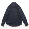 Men's Casual Retro Striped Denim Shirt Jacket - Long-Sleeved, Loose Fit for Spring and Autumn