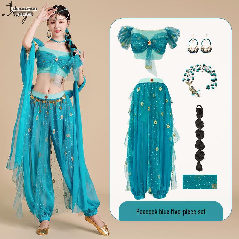 Erwachsenen Prinzessin Jasmin Halloween Cosplay Kostüm - Exotischer Stil