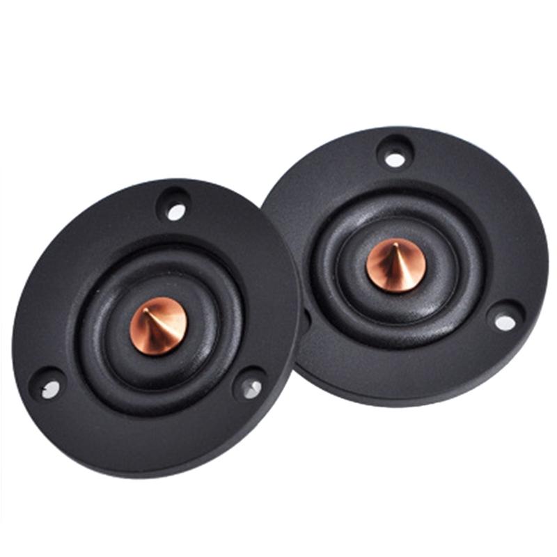 

1 Pair Car Tweeter Speakers 2inch 4Ohm 30W Silk Dome Tweeter Loudspeaker Treble Speakers Unit for Car Modification 1