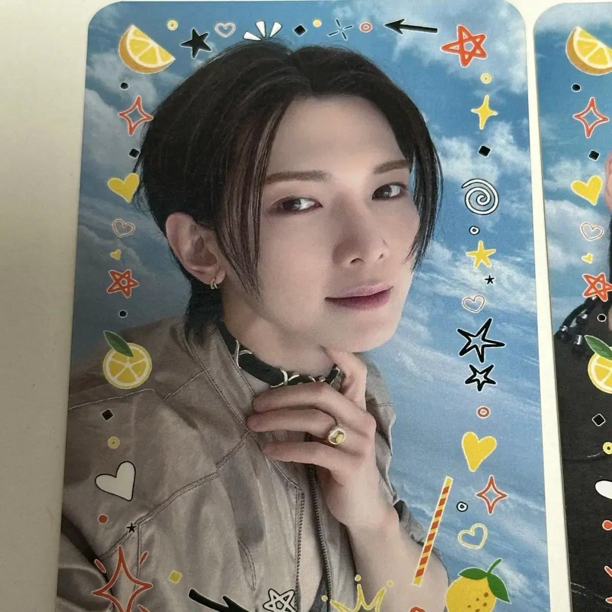 

Ateez Yeosang Lemon Drop Broadcast Photo Card