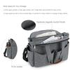 Polyester Quilted Storage Solution Multiple Compartments Diaper Bag Functional Spacious for Baby Essential