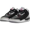 New Jordan Air Jordan 3 Anti Kick Cushioning Mid Top Children's Basketball Shoes Black Teenagers DM0967-010