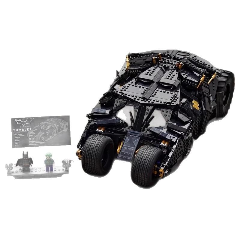 Batman Batmobile Building Blocks, Dark Knight Batman Batmobile Assembly Brick Model Toy