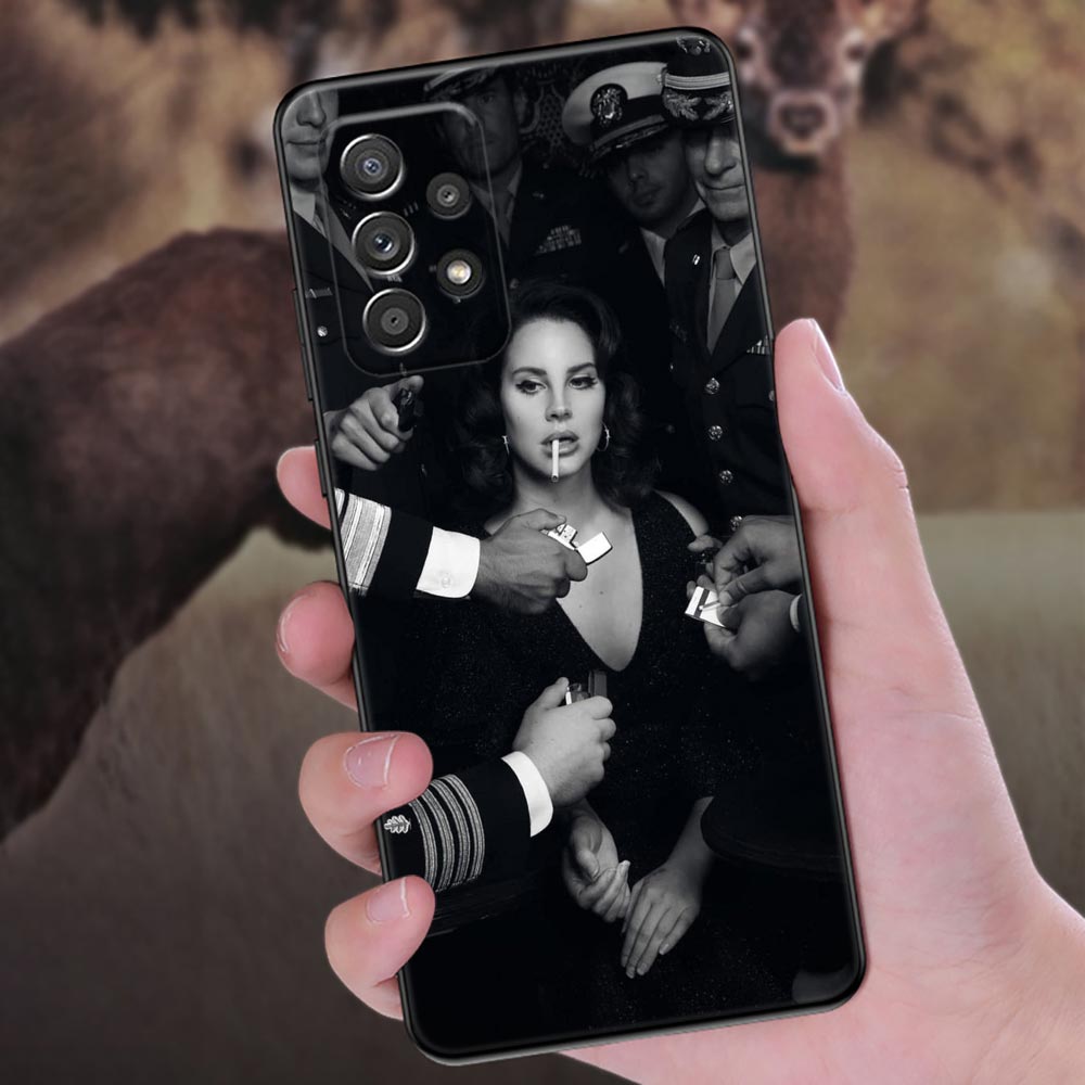 

Lana Del Rey Singer Model Phone Cover Galaxy A53 5G Case For Samsung A54 A52 A52S A51 A71 A73 A72 A55 A42 A35 A32 A33 Back Cases Samsung A35 5G