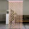 100*200cm Tassel Two-Color Heart-shaped Curtain Romantic Loving Heart String Sheer Curtains for Home Living Room Bedroom Curtain