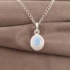 Milky Opal Handmade Latest Design Jewelry Pendant, 925 Sterling Silver Gemstone Pendant, Gift For Mother