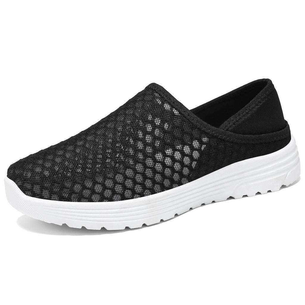 Damenschuhe Vielseitige Frühlings-Freizeitschuhe Große Größen Rutschfest Zum Hineinschlüpfen Laufschuhe Mutti-Schuhe Lässige tägliche Bequeme Leichte Sneaker