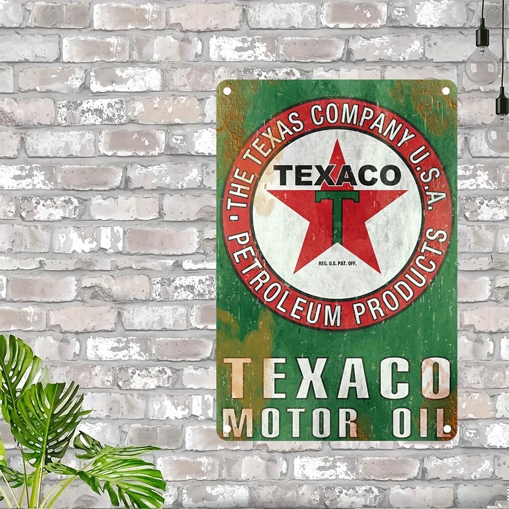 2D Flat, 1pc 2D Flat Frameless Metal Sheet Painting, Vintage Deutz Car Engine Oil Metal Sign - Rectangular Iron Wall Art Decorat