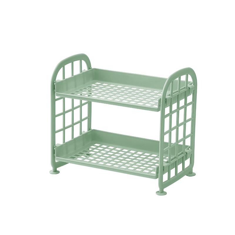 

Двухъярусный складной органайзер для ювелирных изделий и косметики для ванной комнаты или письменного стола