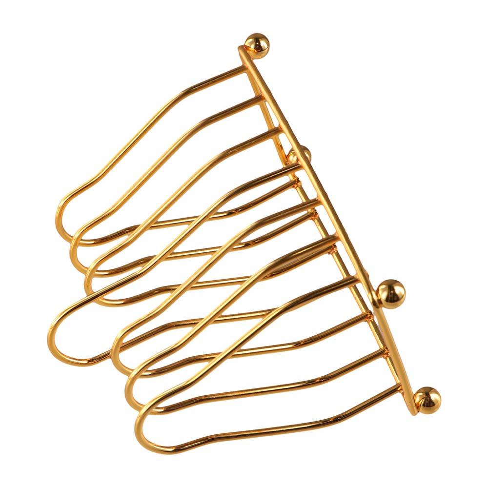 7 Pcs/set Zinc Zinc Zinc Alloy European Decor Racks Carved Metal Cake Tray Patterned Cup Mat  Fruit Tray