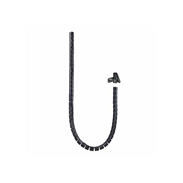 Organizador de cabos - Nano Cable - 10.36.0003-BK - Flexível 25 mm - Preto - 3 m