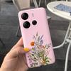 Phone Case for Infinix Smart 7 Plus Case X6517 Bumper Flower Girly Soft Silicone Cover for Infinix Smart 7 X6517 Funda Smart 7+