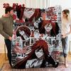 Grell Sutcliff 2D Flat Pattern Flannel Blanket High Quality All Seasons Warmth and Comfort Perfect for Christmas Gifts.MMT0918047