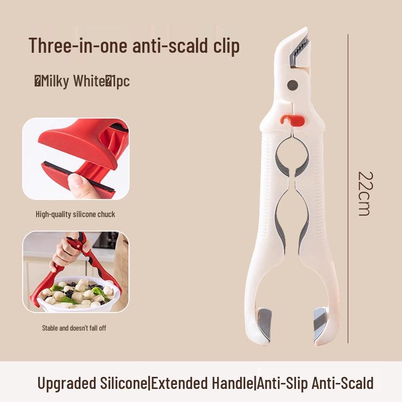 

Крюк для миски «три в одном» против ожогов и нескользящие щипцы со скидкой для новичков