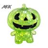 Clear Pumpkin Toys Halloween Stress Relief Toy, Glitter Man Squeeze Holiday Sensory Fidget Toy for Party Favors Tactile SensoryToy