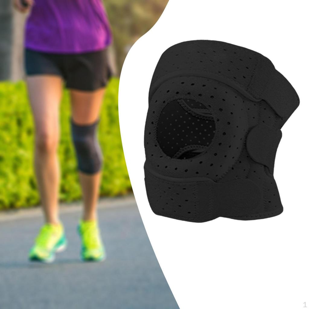 Knee Brace Breathable Comfortable Anti Slip Protection Patella Band Stabilizer for Hiking