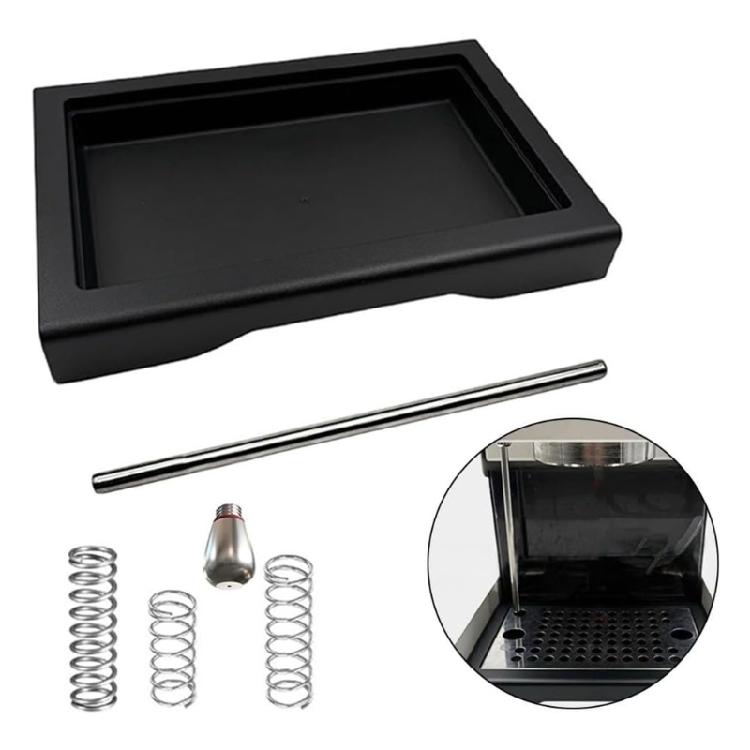 Espresso Machine Accessories Kit Adjustable Springs Drip Tray And Long Tube for Coffee Maker Replacement Parts