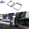 Rearview Mirror Rain Eyebrow Cover Decor Frame For Jeep Wrangler JL/JT 2018+ABS