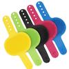 Pet Grooming Brush for Bath Massage, Silicone Bristle Deshedding Tool with Ergonomic Handle for Cats Dogs, 1PC