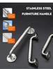 Edelstahl-Türgriffe für Innentüren Schlafzimmer Küchentürgriffe Feuerfester Türgriff Schrankgriff Beschläge