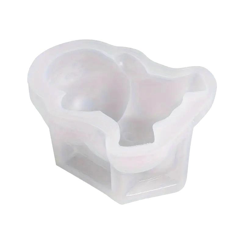 Cute Dinosaur Mousse Mold Pudding Custard Mold Cake Mold Cartoon Green Dino Cake Decoration Baking Bakery Tool Silicone Mold